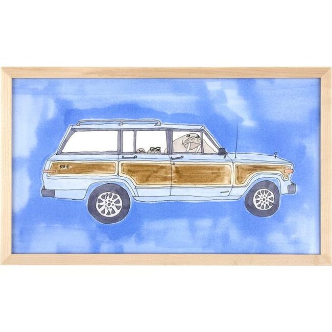 Walrus Wagoneer, 8" x 14" - Art - 2
