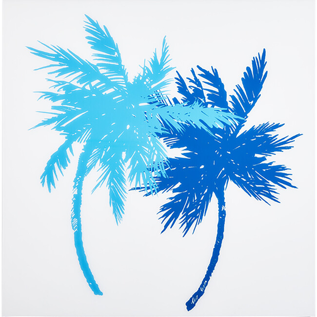 Oceanside Palms on Acrylic, Small