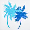 Oceanside Palms on Acrylic, Large - Art - 1 - thumbnail