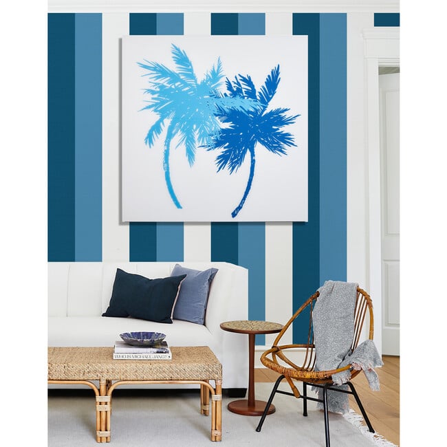 Oceanside Palms on Acrylic, Large - Art - 2