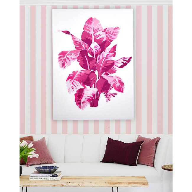 Shades of Pink Palm on Acrylic by Nathan Turner, Large - Art - 2