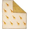 Yellow Giraffe Organic Quilt - Quilts - 3