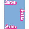 Barbie 80s Logo Removable Wallpaper, Denim - Wallpaper - 3