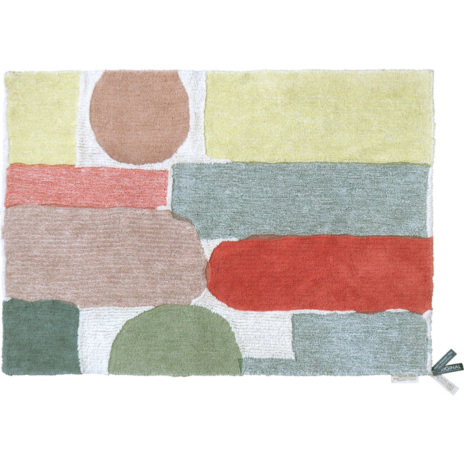 Abstract Woolable Rug, Multi