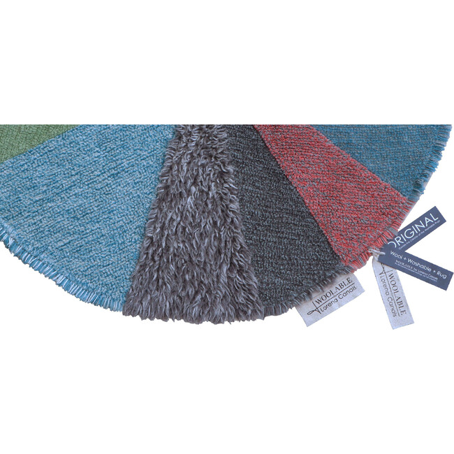 Pie Chart Woolable Rug, Multi - Rugs - 2