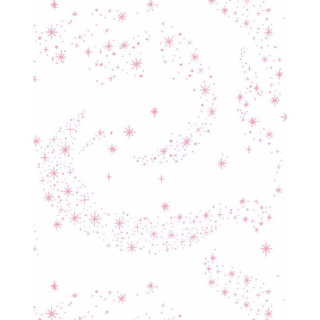 Barbie Stardust Removable Wallpaper, Bubblegum - Wallpaper - 4