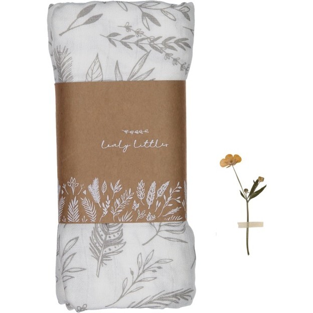 The Bamboo/Cotton Muslin Swaddle