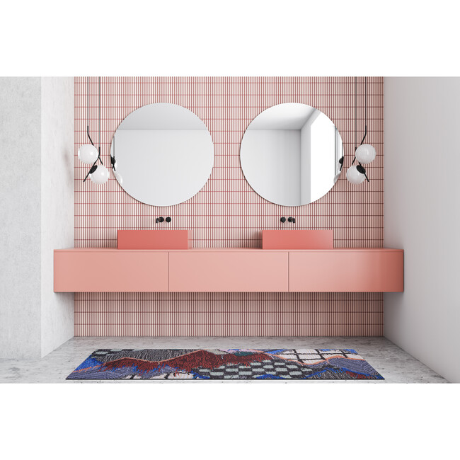 Upward Sweepable Shag Floormat, OG - Rugs - 2