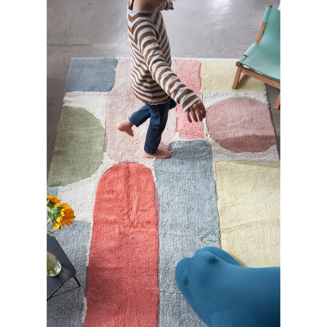 Abstract Woolable Rug, Multi - Rugs - 4