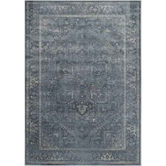 Vintage Beatrice Rug, Midnight Blue - Rugs - 1