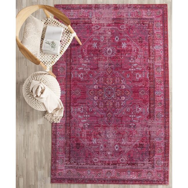 Valencia Alessia Rug, Red - Rugs - 4