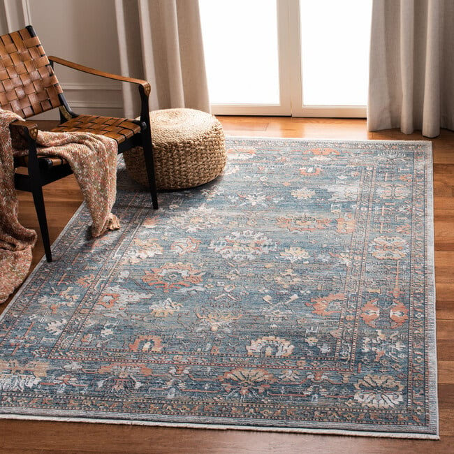 Savannah Rug, Blue Ivory Multi - Rugs - 2