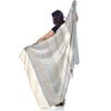 Alpaca Throw Blanket, Silver Birch - Throws - 2