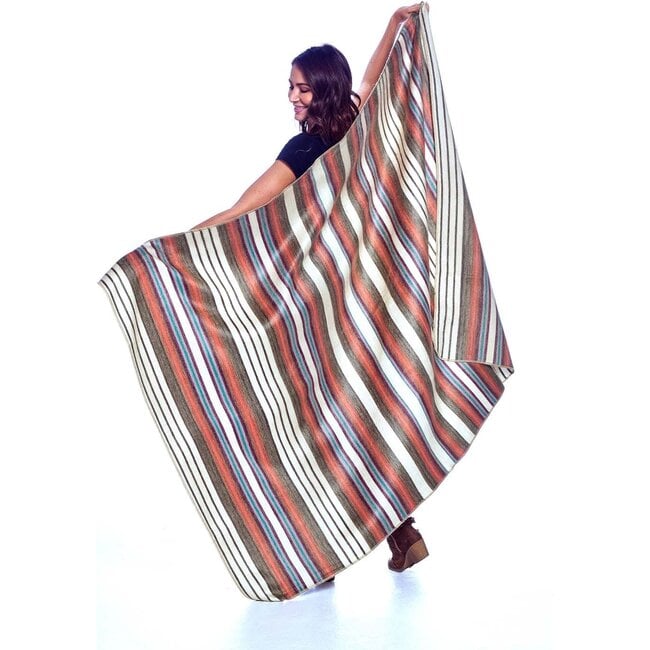 Alpaca Throw Blanket, Oasis - Throws - 3