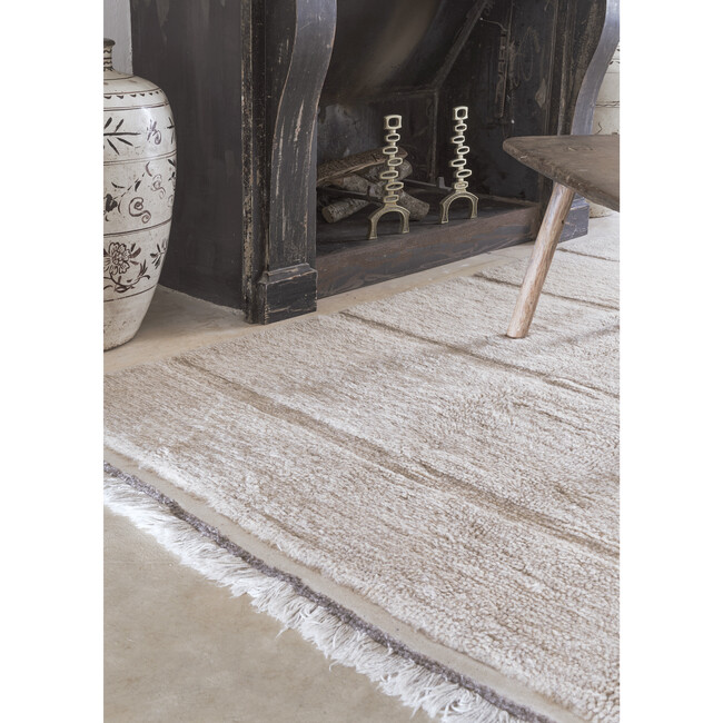 Steppe Rug, Sheep White - Rugs - 12