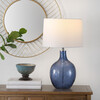 Nadine Glass Table Lamp, Blue - Lighting - 2