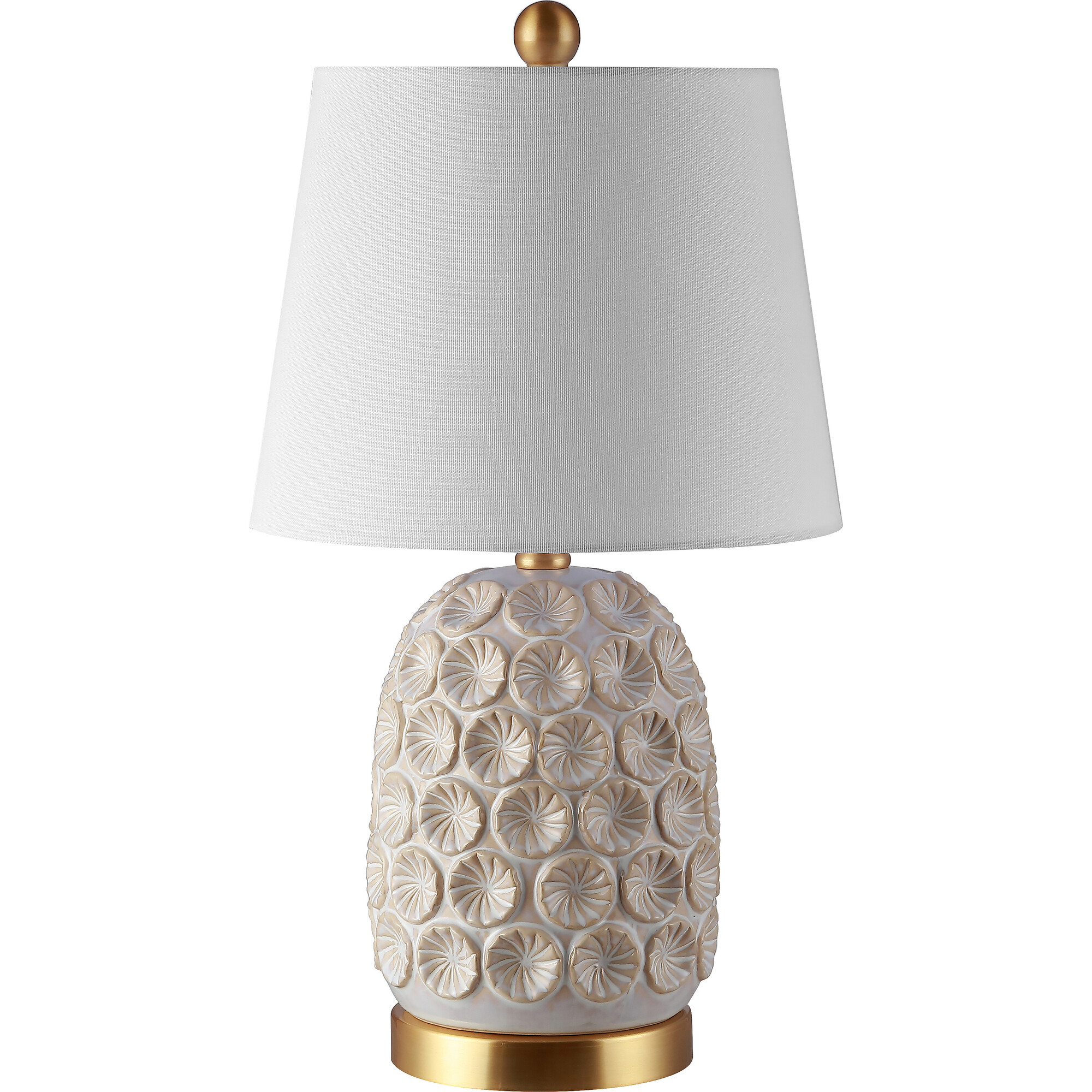 Lamson Table Lamp, White - Lighting - 1
