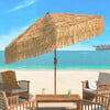 Palapa Tiki Patio Umbrella, Sand - Umbrellas - 3