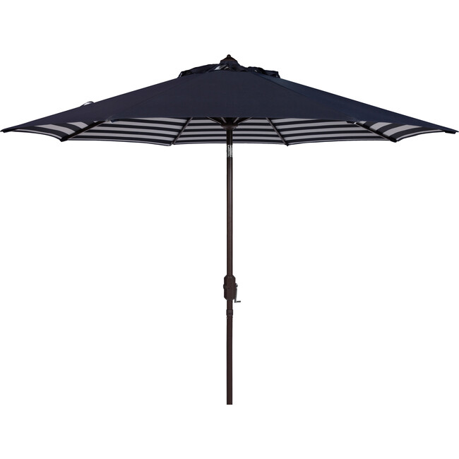 Tiana Inner Stripe Patio Umbrella, Navy