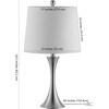 Benita Iron Table Lamp, Nickel - Lighting - 5