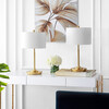 Set of 2 Taren Table Lamps, Gold - Lighting - 2