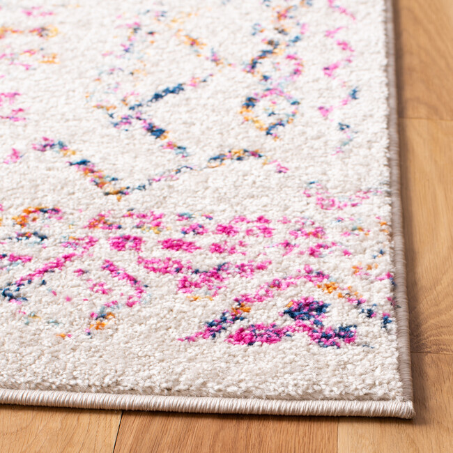 Tulum Cecily Rug, Fuchsia Multi - Rugs - 7