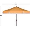 Fabia Fringed Patio Umbrella, Yellow - Umbrellas - 5