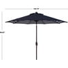 Tiana Inner Stripe Patio Umbrella, Navy - Umbrellas - 5