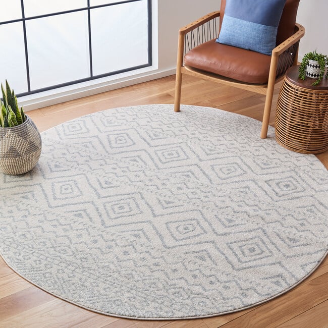 Tulum Aidy Rug, Light Grey - Rugs - 4