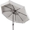 Fabia Fringed Patio Umbrella, White - Umbrellas - 3