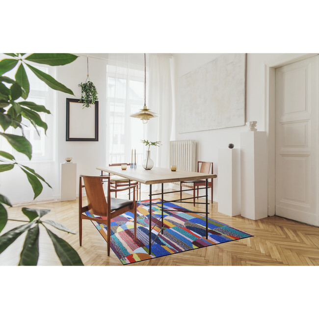 Magic Sweepable Shag Floormat, OG Multi - Rugs - 2