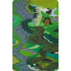 Flow Sweepable Shag Floormat, Green - Rugs - 4