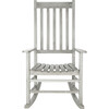 Shasta Rocking Chair, Greywashed Acacia - Outdoor Home - 1 - thumbnail