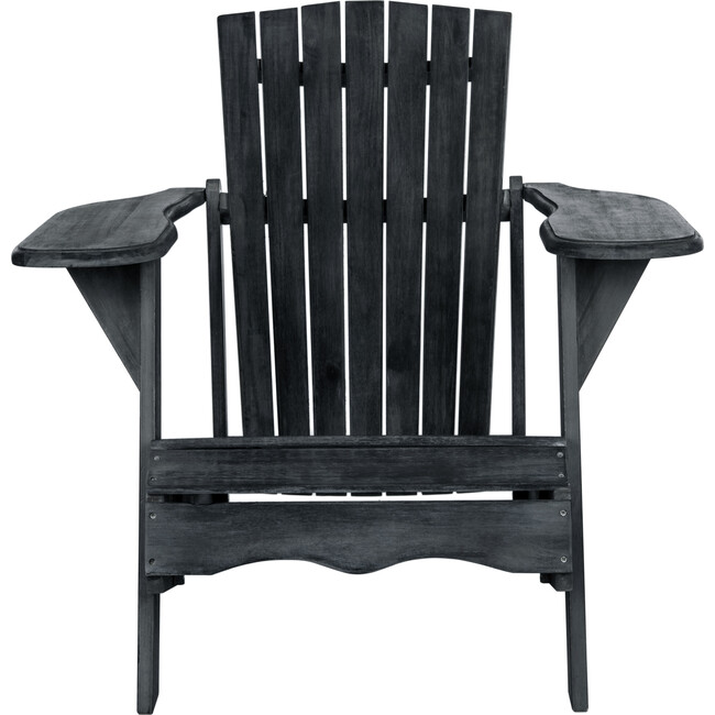 Mopani Adirondack Outdoor Chair, Slate Grey