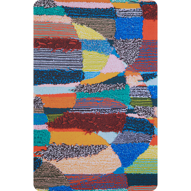 Magic Sweepable Shag Floormat, OG Multi - Rugs - 4