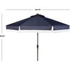 Fabia Fringed Patio Umbrella, Navy - Umbrellas - 5