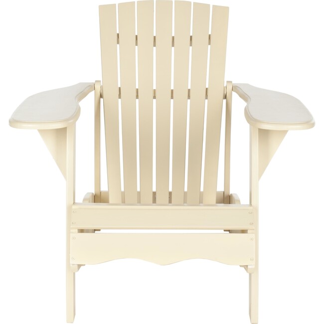 Mopani Adirondack Outdoor Chair, Soft Off-White