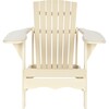 Mopani Adirondack Outdoor Chair, Soft Off-White - Outdoor Home - 1 - thumbnail