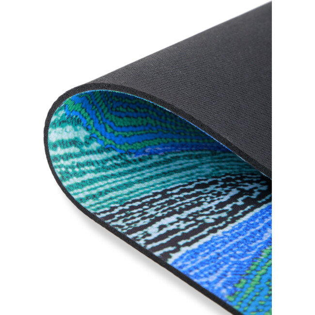 Flow Sweepable Shag Floormat, Blue - Rugs - 5