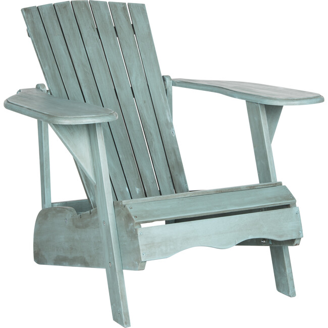 Mopani Adirondack Outdoor Chair, Beach House Blue