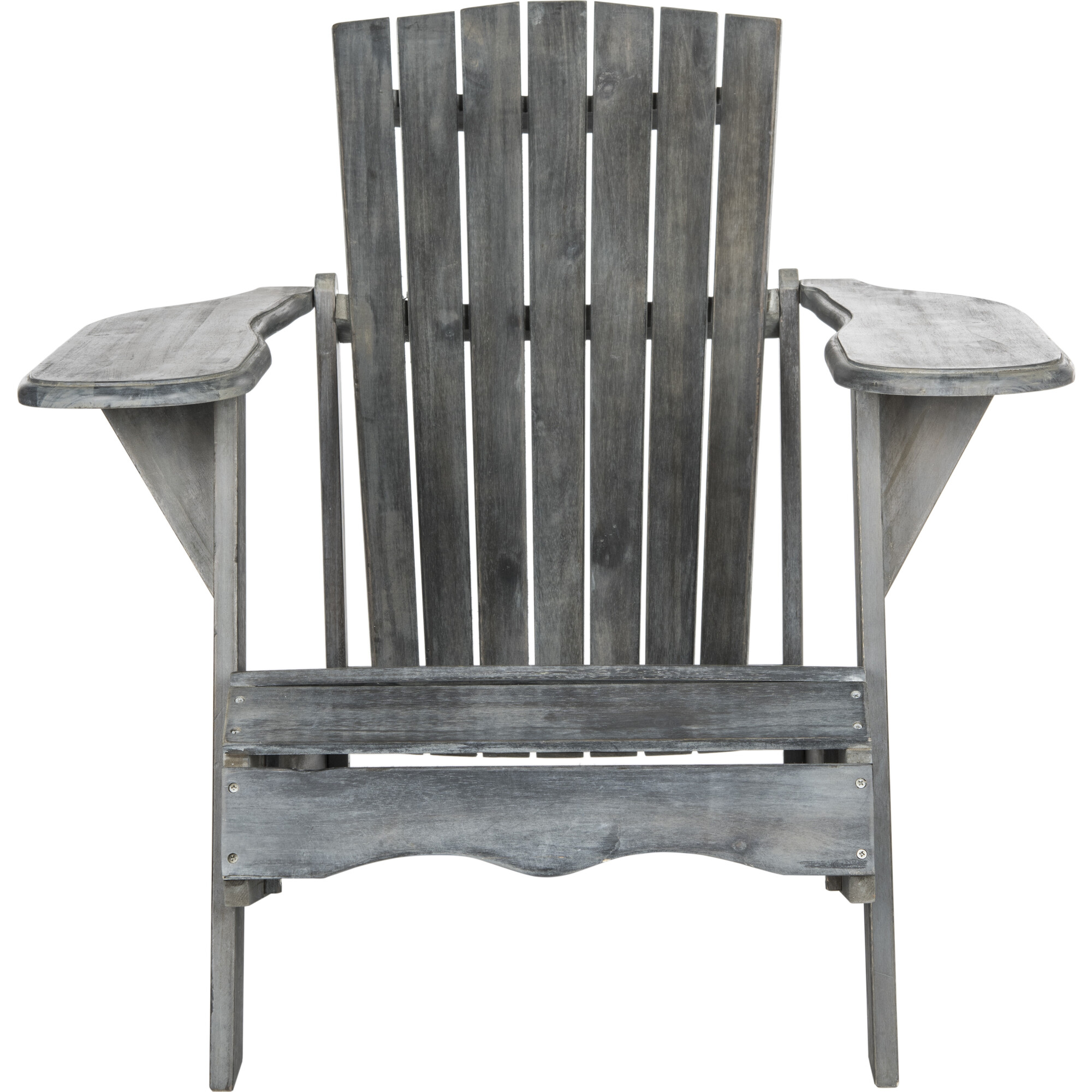Mopani Adirondack Outdoor Chair, Soft Ash Grey - Outdoor Home - 1