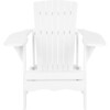 Mopani Adirondack Outdoor Chair, Clean White - Outdoor Home - 1 - thumbnail