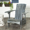 Mopani Adirondack Outdoor Chair, Soft Ash Grey - Outdoor Home - 2