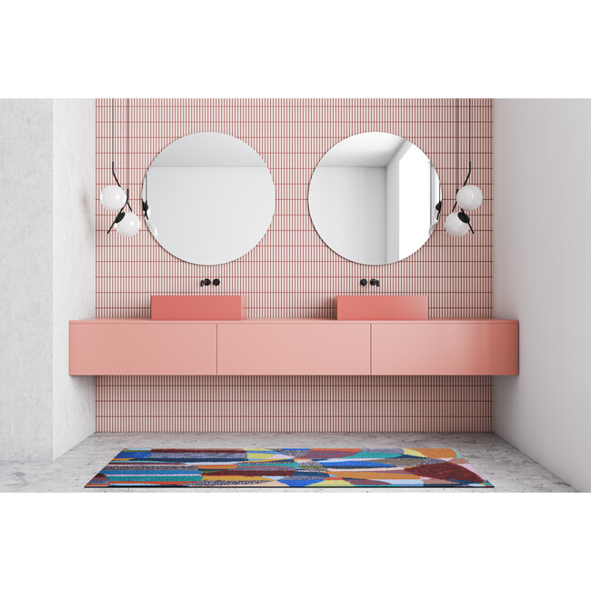 Magic Sweepable Shag Floormat, OG Multi - Rugs - 6