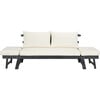 Tandra Outdoor Daybed, Dark Slate Grey - Outdoor Home - 1 - thumbnail