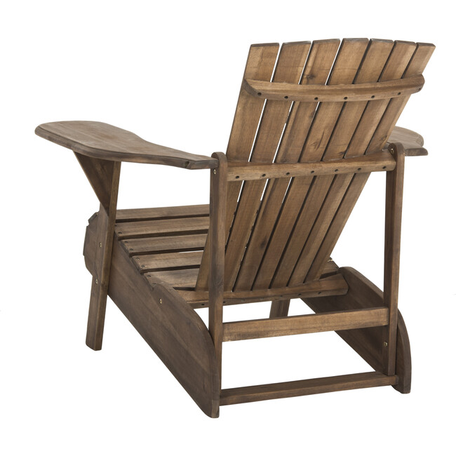 Mopani Adirondack Outdoor Chair, Rustic Brown - Outdoor Home - 6