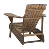 Mopani Adirondack Outdoor Chair, Rustic Brown - Outdoor Home - 6 - thumbnail