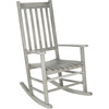 Shasta Rocking Chair, Greywashed Acacia - Outdoor Home - 3