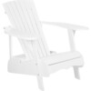 Mopani Adirondack Outdoor Chair, Clean White - Outdoor Home - 3