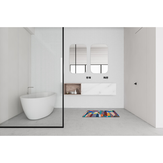 Magic Sweepable Shag Floormat, OG Multi - Rugs - 7